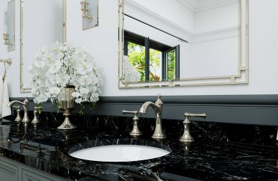 Tisbury marble black